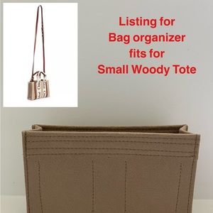 Bag organizer compatible for Chloe Small Woody Tote